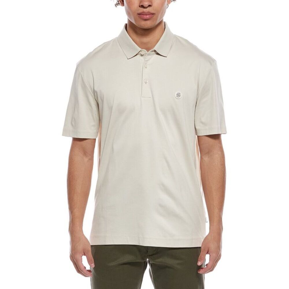 Hugo Boss Mens  Parris Polo Shirt, White